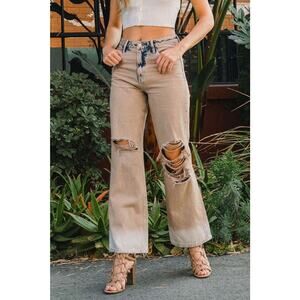 Vervet Burnt 90's Vintage Super High Rise Flare Jeans